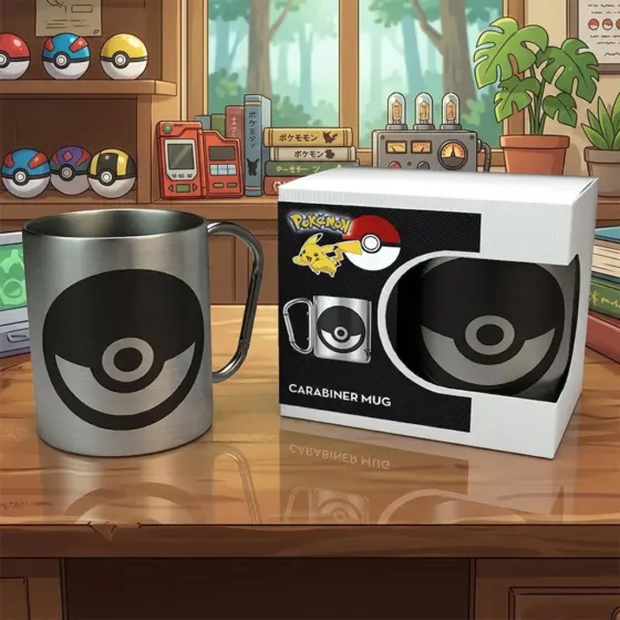 Pokémon Pokéball Karabiner Tasse