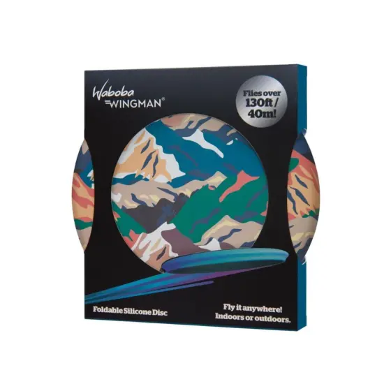 Wingman faltbare Silikon-Frisbee 15 cm - fliegt über 40 m