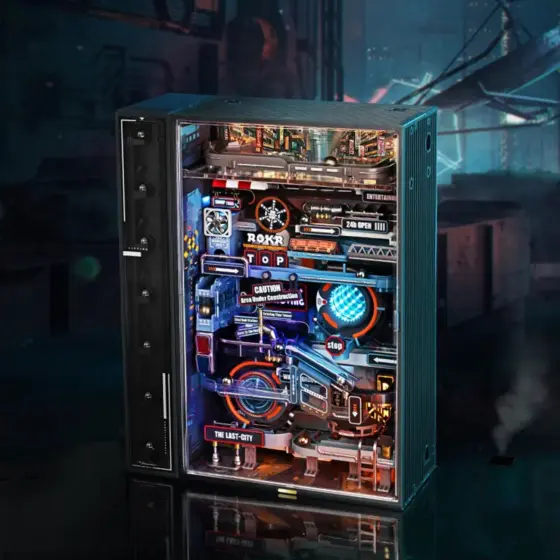 The Last City Cyberpunk Murmelbahn Bausatz