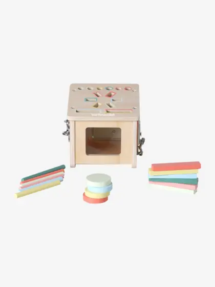 Kinder Sortierspiel Formen und Farben Holz FSC®