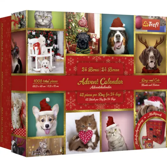 Adventskalender Mini-Puzzle