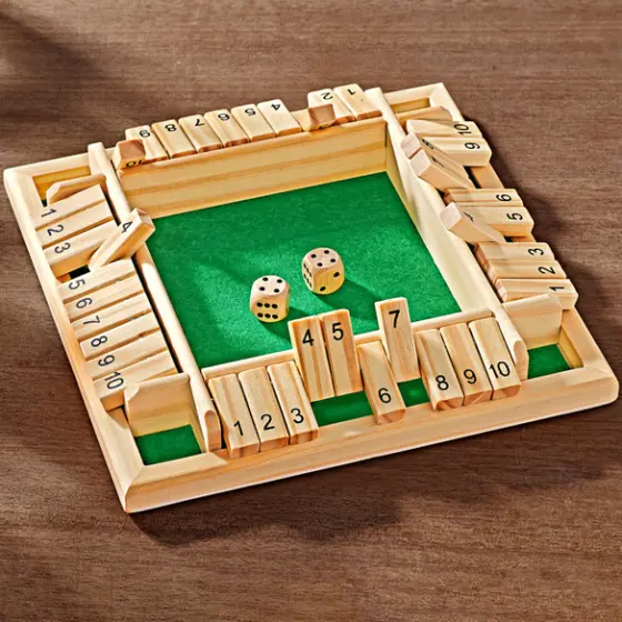 Würfelspiel "Shut the Box"