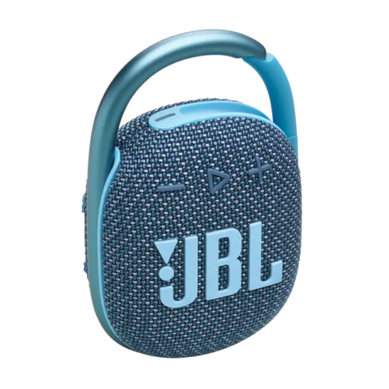 JBL Clip 4 Tragbarer Bluetooth-Lautsprecher wasserdicht nach IP67 blau