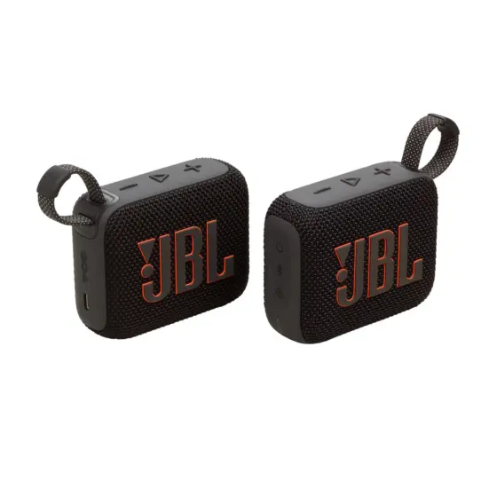 JBL Go 4 Duo 2er-Set Bluetooth-Lautsprecher Schwarz AirTouch Auracast IP67
