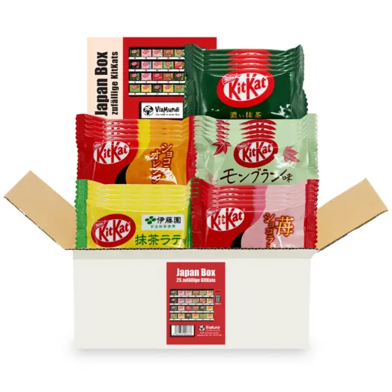 Japanische KitKat Snackbox 25er
