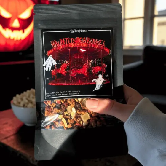 Haunted Carousel Kräutertee - Mandel & Popcorn | Halloween Mischung