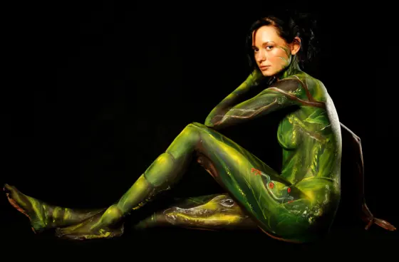 Bodypainting & Fotoshooting