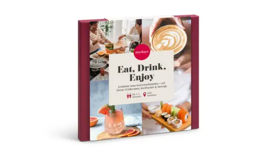 Geschenkbox Eat, Drink, Enjoy!