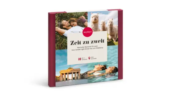 Geschenkbox Zeit zu zweit