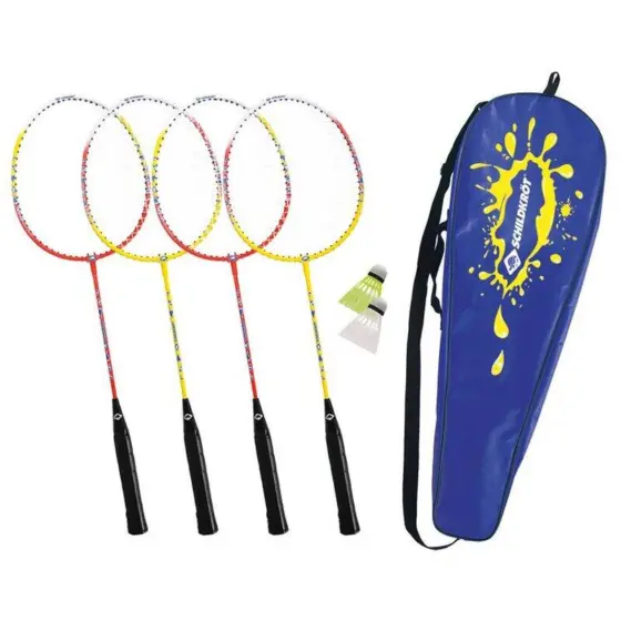 Schildkröt Federball Set 4-Player